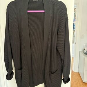 Quince Black Women's Cardigan